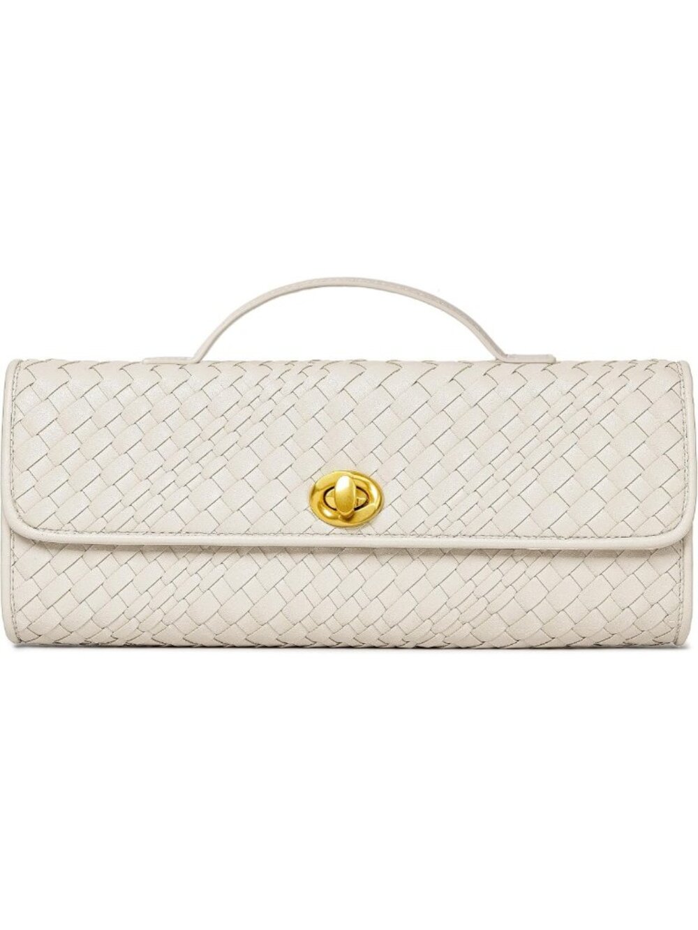 Chic Woven Evening Clutch for Women | Leather & Suede Crossbody Handbag